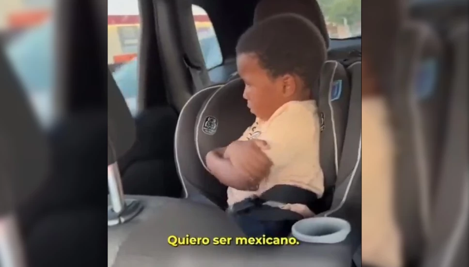 Niño africano quiere ser mexicano