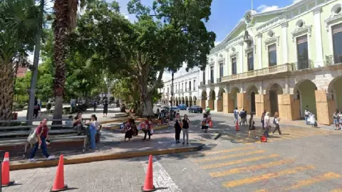 FOTOS Cierre de calles en el Centro de Mérida
