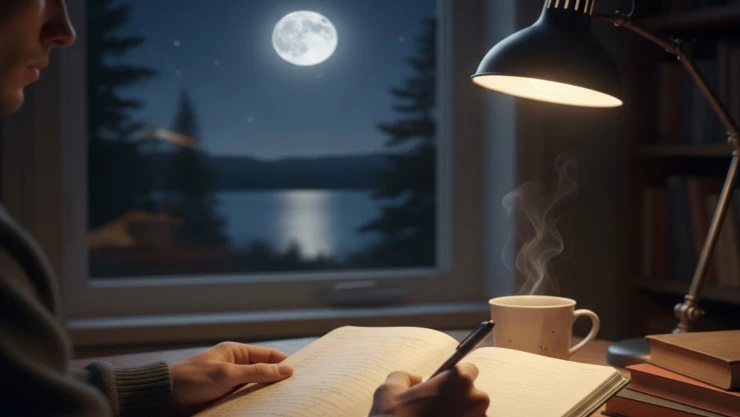 Aprovecha el poder de la Luna Llena para escribir: Usa este journaling prompt HOY, jueves 4 de diciembre de 2025