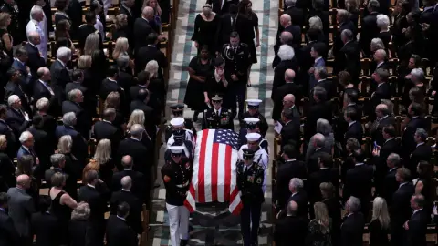 john mccain funeral2