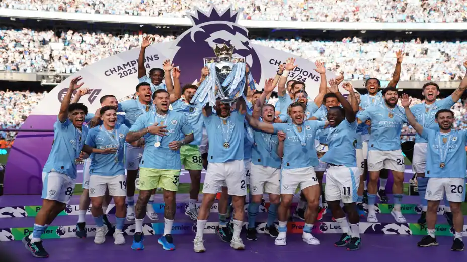 LIGA PREMIER-MAN CITY-CARGOS