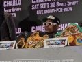 Conferencia de prensa Canelo Charlo Las Vegas