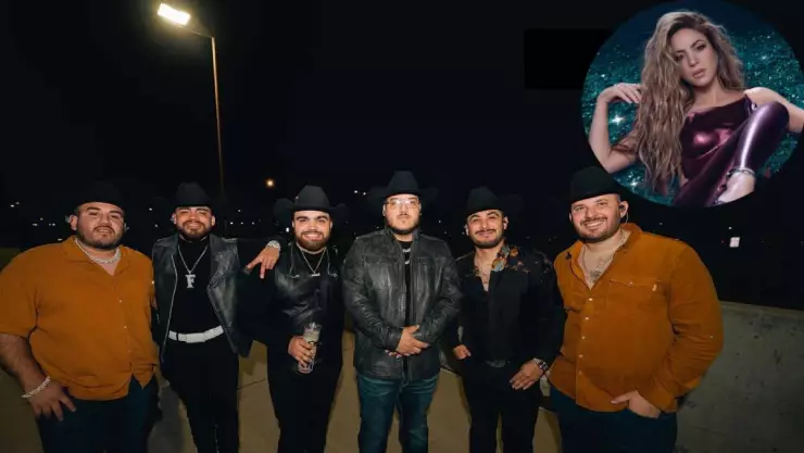 Así reaccionó Grupo Frontera tras anuncio de su colaboración con Shakira