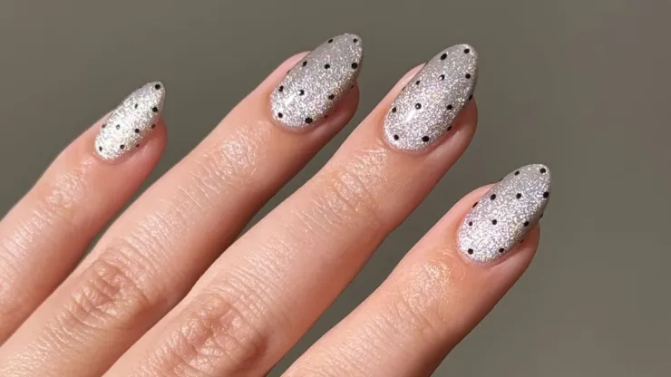 uñas terciopelo velvet nails