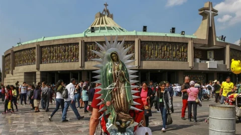 dónde ver mañanitas Virgen de Guadalupe