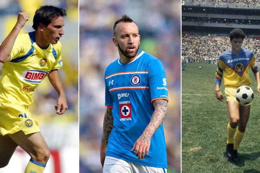 23 futbolistas que jugaron en América y Cruz Azul.jpg