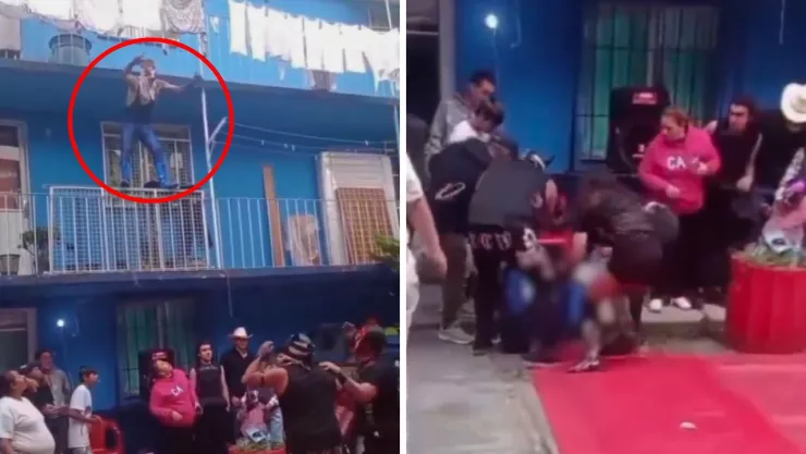 El accidente ocurrió durante una exhibición improvisada en un patio habitacional