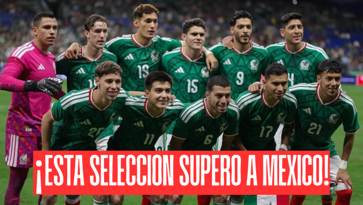 México fue superada por Estados Unidos