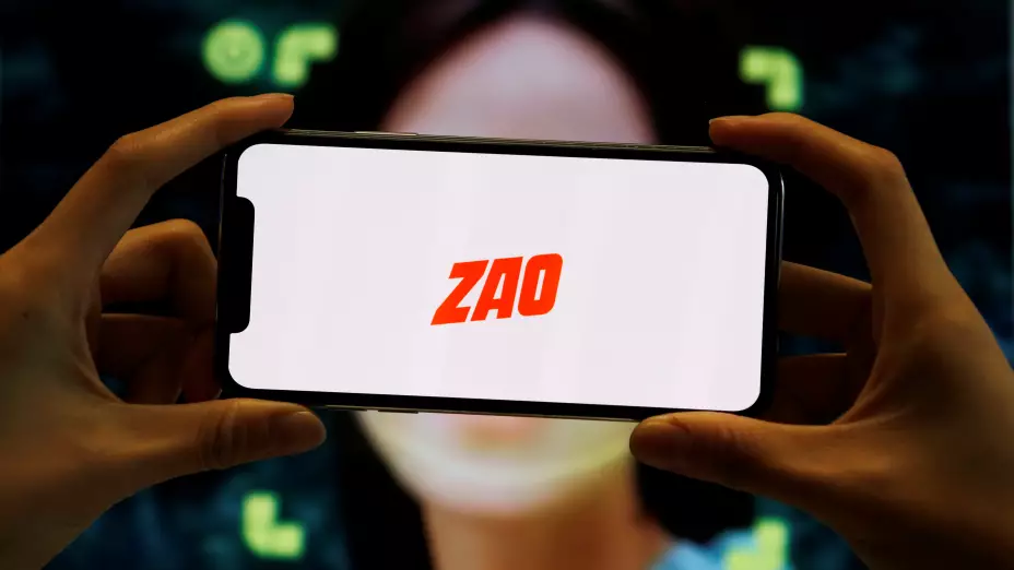 Illustration picture of Chinese app ZAO