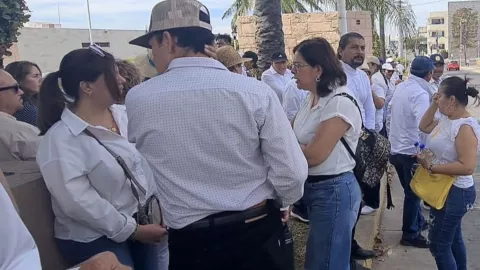 Manifestación Partido Sinaloense 