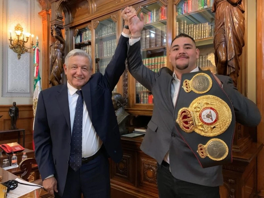 AMLO y ANDY RUIZ
