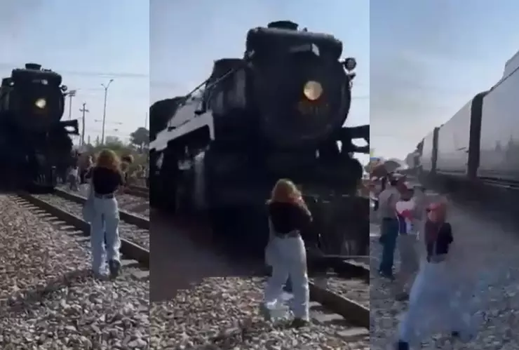Otra mujer casi muere arrollada por locomotora %22La Emperatriz%22; así fue el momento.jpg