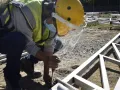 Así va la construcción del Centro de Acopio.