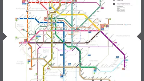 ¿Cuáles son los distintos medios de transporte que se encuentran en la CDMX?