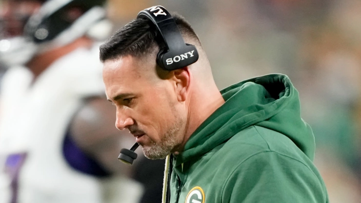 Matt LaFleur, entrenador en jefe de los Green Bay Packers de la NFL.