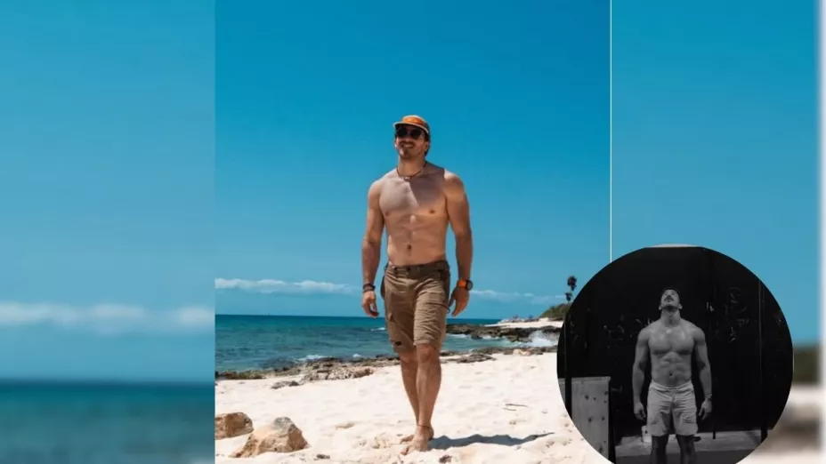 Quieres un abdomen como el de Aristeo Cázares? Así puedes replicar en casa y sin pagar una mensualidad