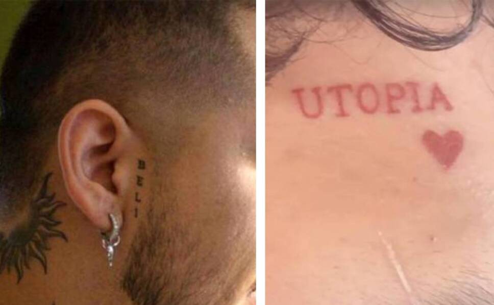 Christian Nodal revela el tatuaje