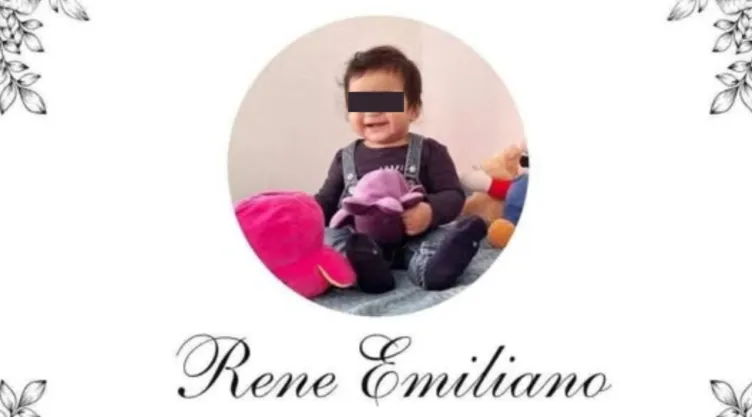 René Emiliano “N”, bebé de 9 meses que perdió la vida en Zacatlán.