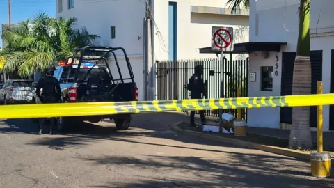 Balacera en Montebello donde murió Benjamín Villarreal, policía de Culiacán