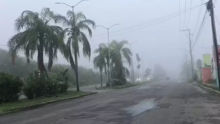 Neblina sorprende el sur de Quintana Roo, así se vio la mañana de este 2 de octubre