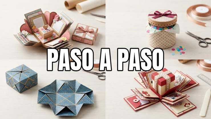 4 ideas para hacer cajas sorpresa con tela y papel que tienes guardado en casa: paso a paso