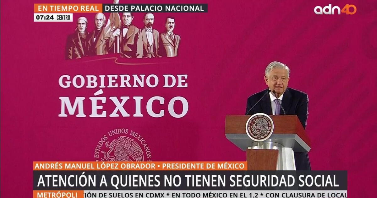 AMLO anuncia convenio para federalizar el sistema de salud