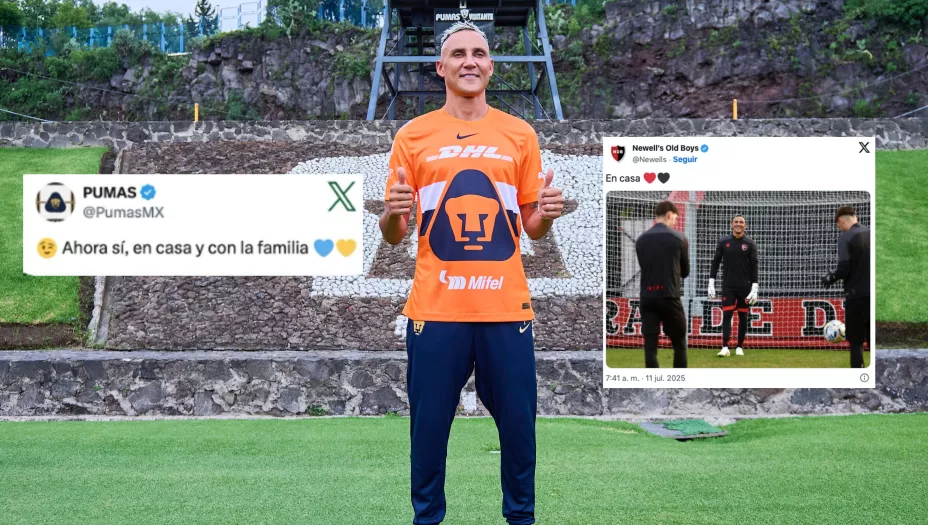 Keylor Navas Pumas Liga MX Borran tuit