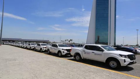 Salida a los nuevos vehículos