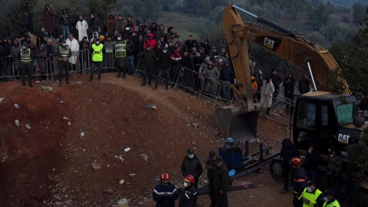 Rayan Marruecos rescatistas