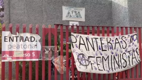 Estudiantes de la UAM contra la violencia de g&eacute;nero