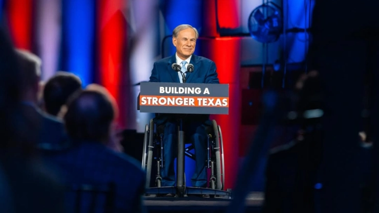 Greg Abbott, gobernador de Texas