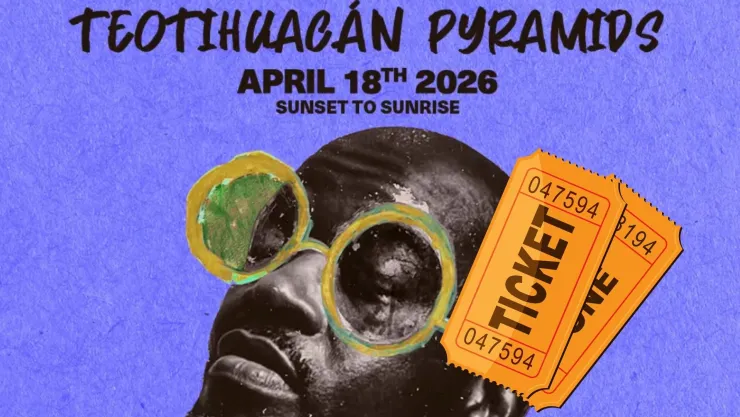 Concierto Black Coffee Pirámides de Teotihuacán 2026, precios de entradas y detalles del evento