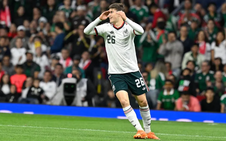 Armando González con la Selección Mexicana