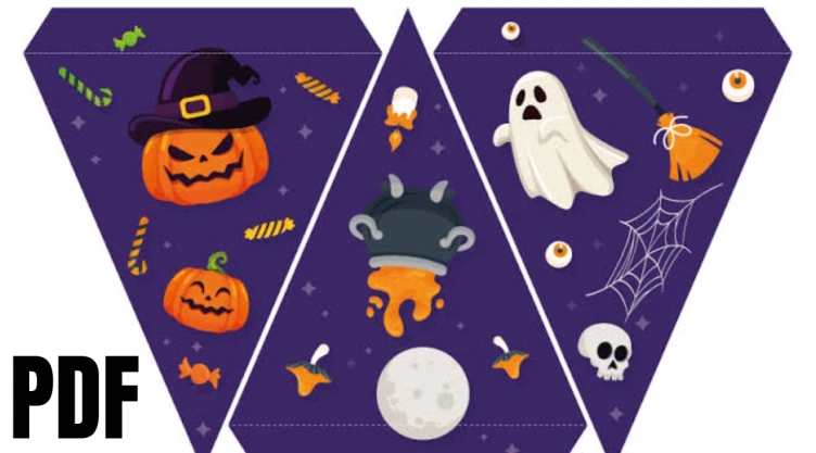 7 plantillas de Halloween para imprimir en PDF | Diseños lindos y otros aterradores
