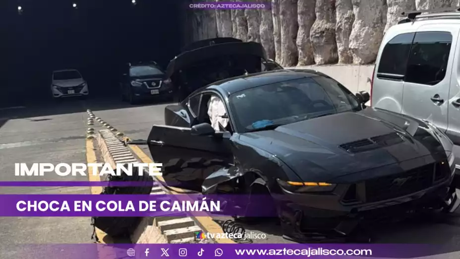 PRECAUCIÓN Vehículo deportivo sufre GRAVE accidente en Av. Patria.jpeg