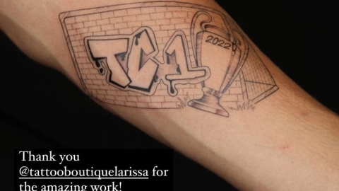 tatuaje thibaut courtois