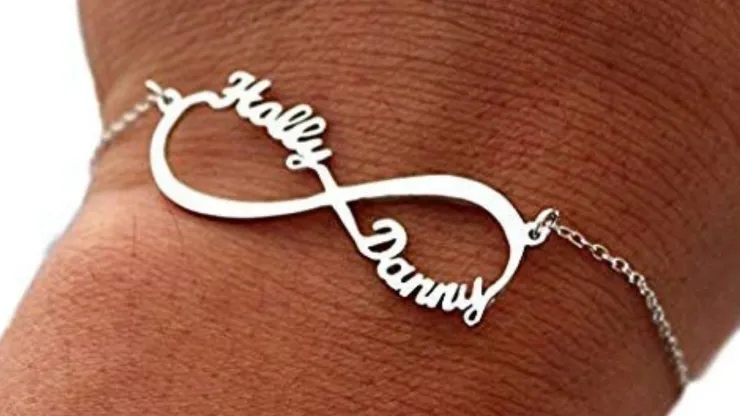 925 Silver Set of 2 Mother & Daugther Bracelet Set Bracelet Set