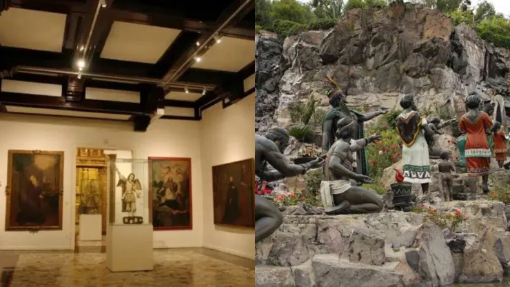 Museo y fuente en la Basílica de Guadalupe: dos lugares desconocidos