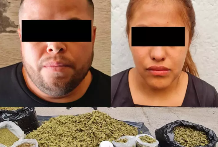 Detenidos con marihuana