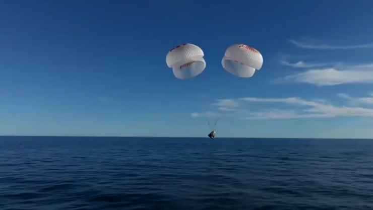 Astronautas varados en la EEI regresan este martes a la Tierra