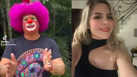 Platanito le respondió a Karla Panini luego de amenazarlo públicamente