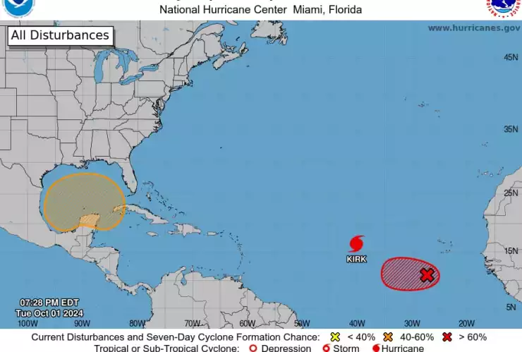 Monitorean zona de baja presión que afecta a Quintana Roo