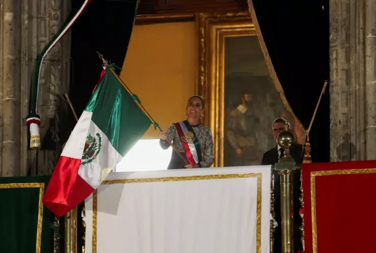 Primer Grito de Independencia de Claudia Sheinbaum
