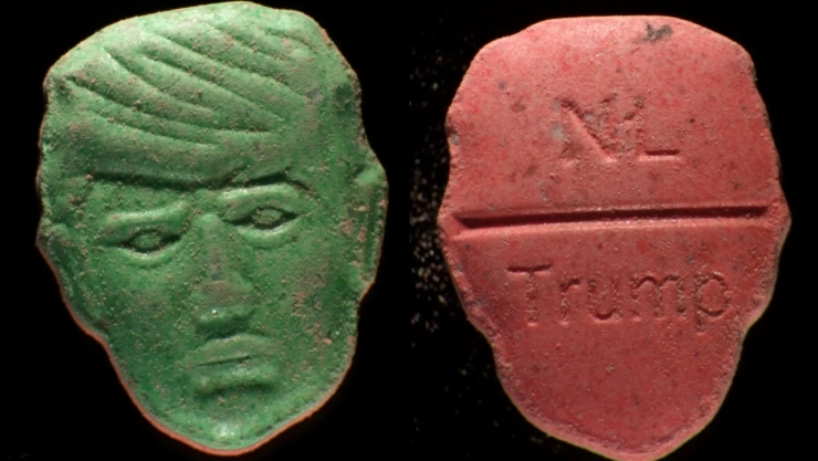 Pastillas con el rostro de Trump podrían ser mortales