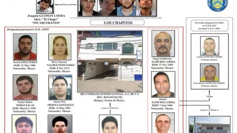 “El Nini”, jefe de escoltas de “Los Chapitos”, podría ser trasladado al Altiplano