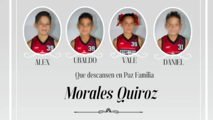 Hermanos que muerieron en accidente en Oaxaca