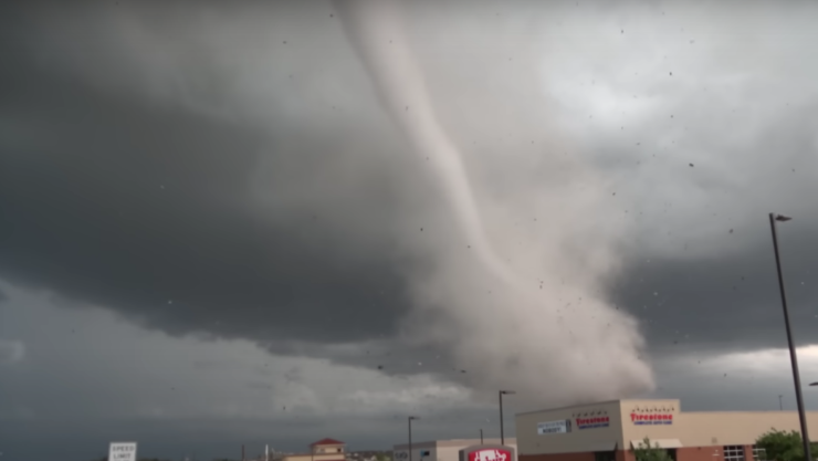 Tornado en Kansas.