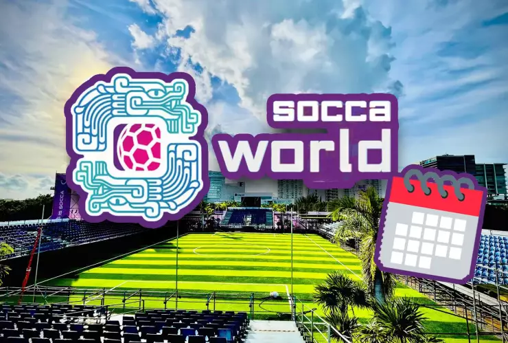 Socca World Cup 2025: Calendario de juegos COMPLETO, horarios y equipos que participan en el torneo de fútbol en Cancún