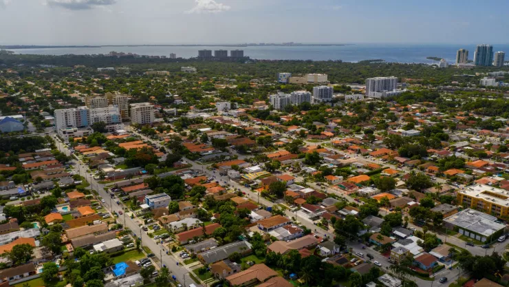 Panorámica de South Miami.