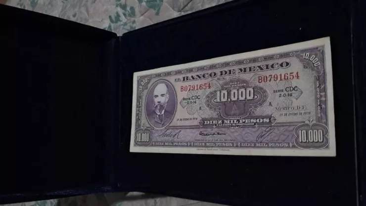 billete 10 mil pesos